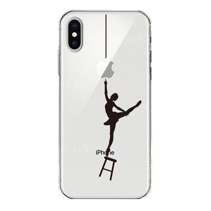iPhoneX ケース iPhoneXS ケース ソフト バレエ スマホケース ソフトスマホケース-3