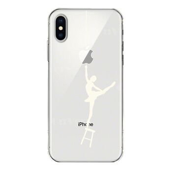 iPhoneX case iPhoneXS case soft ballet white smartphone case soft smartphone case -3