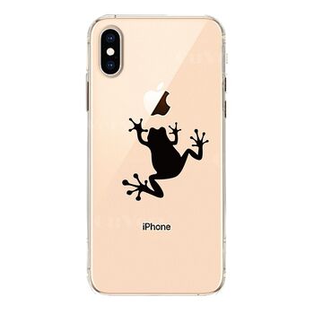 iPhoneX case iPhoneXS case soft frog . smartphone case soft smartphone case -1