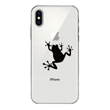 iPhoneX case iPhoneXS case soft frog . smartphone case soft smartphone case -3