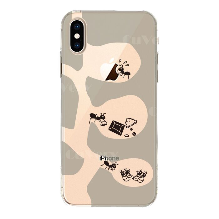 iPhoneX case iPhoneXS case soft equipped. nest smartphone case soft smartphone case -1