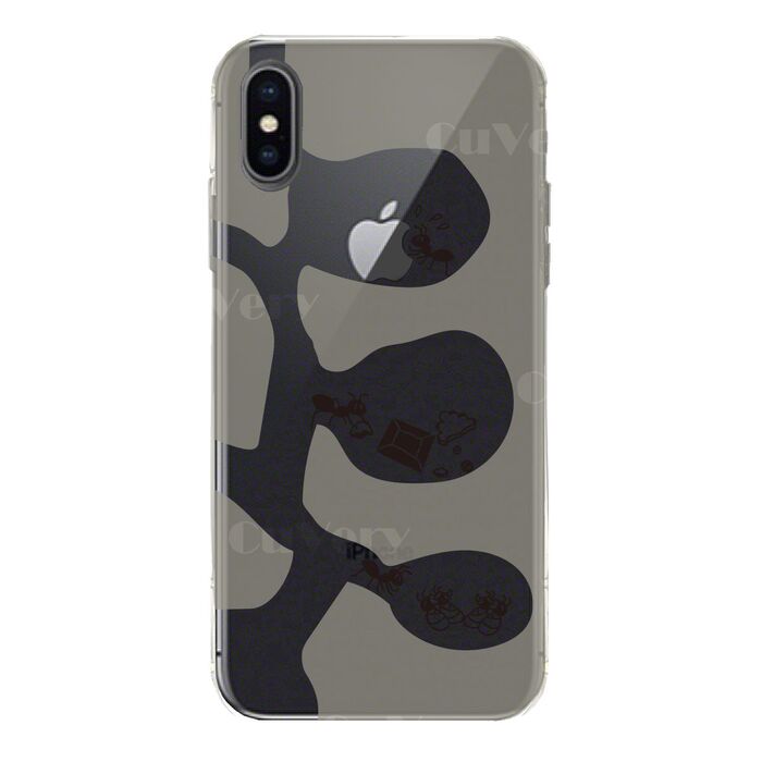 iPhoneX case iPhoneXS case soft equipped. nest smartphone case soft smartphone case -2