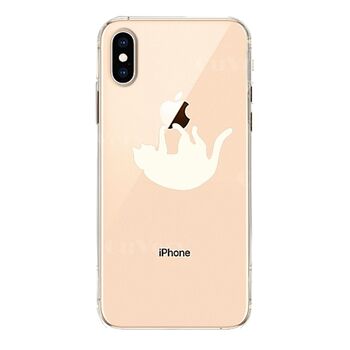 iPhoneX case iPhoneXS case soft ..... cat white smartphone case soft smartphone case -1