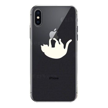 iPhoneX case iPhoneXS case soft ..... cat white smartphone case soft smartphone case -2