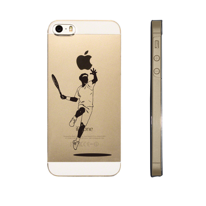 iPhone5 iPhone5s ケース クリア テニス スマホケース ハード スマホケース ハード-0