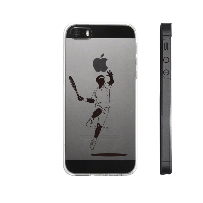 iPhone5 iPhone5s ケース クリア テニス スマホケース ハード スマホケース ハード-2