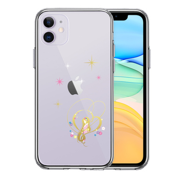 iPhone11 case clear lapntseru star smartphone case side soft the back side hard hybrid -0