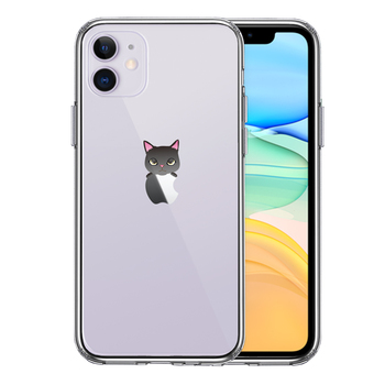 iPhone11 case clear. ... cat 1 smartphone case side soft the back side hard hybrid -0