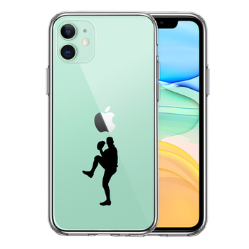 iPhone11 ケース クリア  野球 ピッチャー スマホケース 側面ソフト 背面ハード ハイブリッド-0