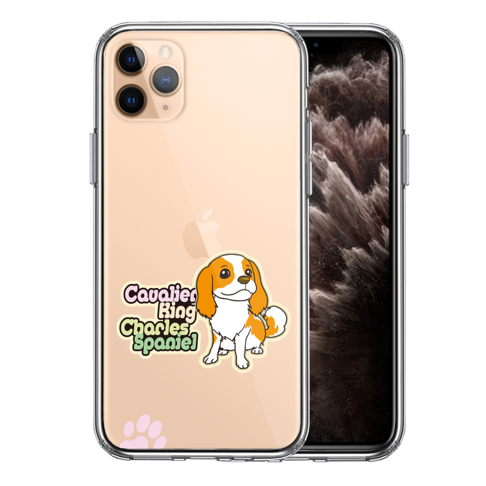 iPhone11pro ケース クリアキャバリア 2 スマホケース 側面ソフト 背面ハード ハイブリッド-0