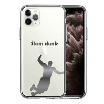 iPhone11pro ケース クリア  バスケットボール スラムダンク スマホケース 側面ソフト 背面ハード ハイブリッド-0