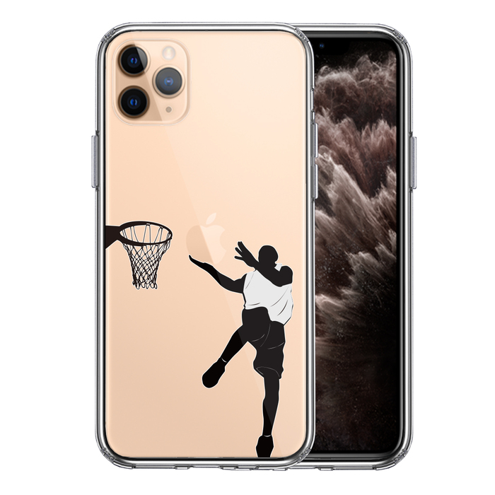 iPhone11pro ケース クリア レイアップシュート スマホケース 側面ソフト 背面ハード ハイブリッド-0
