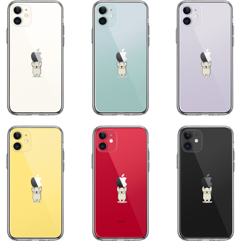 iPhone11 case clear koala Apple weight .. average feeling smartphone case side soft the back side hard hybrid -1