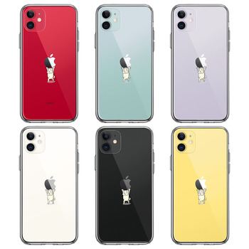 iPhone11 case clear dog one koApple is heavy ? smartphone case side soft the back side hard hybrid -1