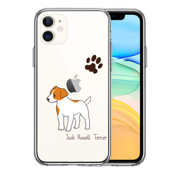 iPhone11 case clear Jack russell terrier 1 smartphone case side soft the back side hard hybrid -0