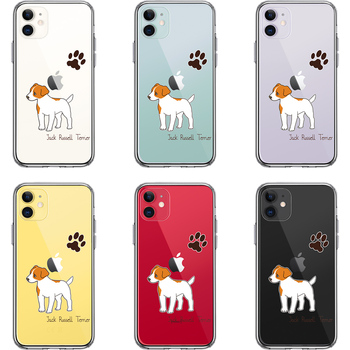 iPhone11 case clear Jack russell terrier 1 smartphone case side soft the back side hard hybrid -1