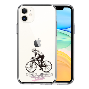 iPhone11 case clear sport cycling woman 1 smartphone case side soft the back side hard hybrid -0