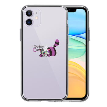 iPhone11 case clear Alice CAT che car cat 1 smartphone case side soft the back side hard hybrid -0