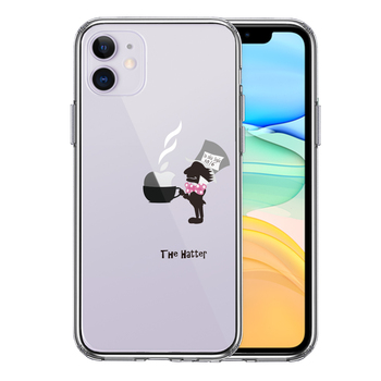 iPhone11 case clear Alice hat shop smartphone case side soft the back side hard hybrid -0