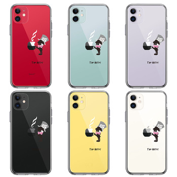 iPhone11 case clear Alice hat shop smartphone case side soft the back side hard hybrid -1