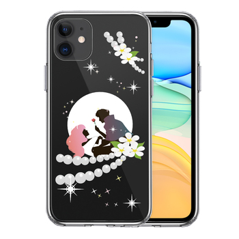 iPhone11 case clear ... forest. beautiful woman 1 smartphone case side soft the back side hard hybrid -0