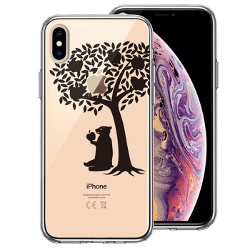 iPhoneX case iPhoneXS case clear apple meal .. bear smartphone case hybrid -0