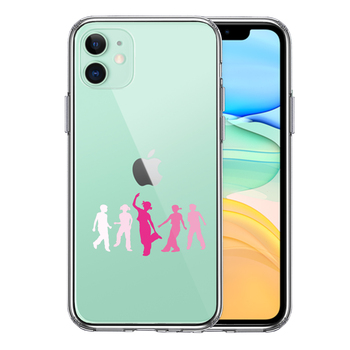 iPhone11 case clear Dance will Dance smartphone case side soft the back side hard hybrid -0