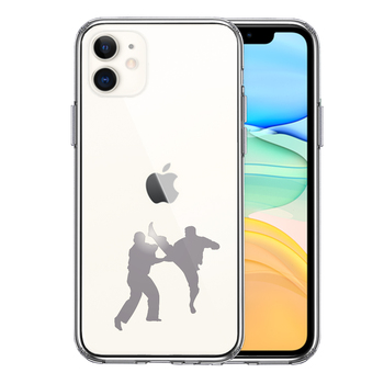 iPhone11 case clear karate Grace ma ho case side soft the back side hard hybrid -0