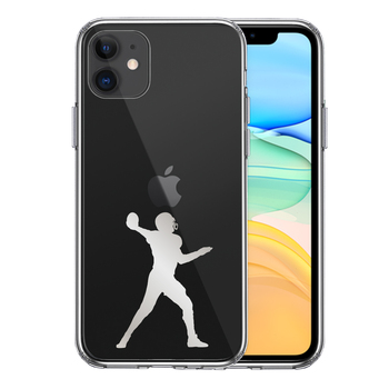 iPhone11 case clear american football quarter back 2 Grace ma ho case side soft the back side hard hybrid -0