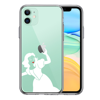 iPhone11 кейс прозрачный reti белый снег . смартфон кейс боковая сторона soft задняя сторона твердый hybrid -0