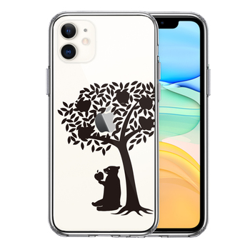 iPhone11 case clear apple meal .. bear smartphone case side soft the back side hard hybrid -0