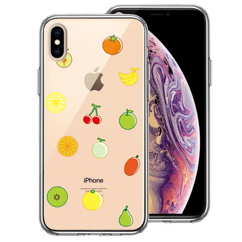 iPhoneX case iPhoneXS case fruit fruit smartphone case hybrid -0