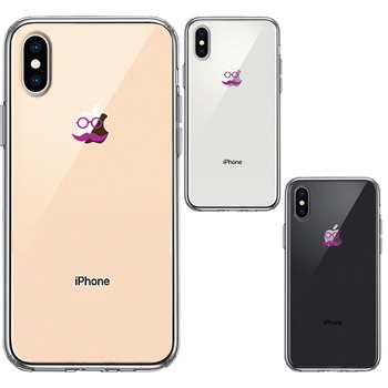 iPhoneX ケース iPhoneXS ケース 髭 メガネ スマホケース ハイブリッド-1