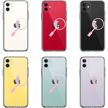 iPhone11 case clear good saw . Panda .. regarding . smartphone case side soft the back side hard hybrid -1