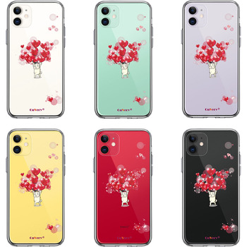 iPhone11 case clear dog one ko Heart fully smartphone case side soft the back side hard hybrid -1