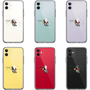 iPhone11 ケース クリア ぶんぶく茶釜 スマホケース 側面ソフト 背面ハード ハイブリッド-1