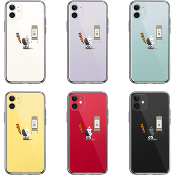 iPhone11 case clear Ikkyuu-san .. smartphone case side soft the back side hard hybrid -1