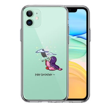iPhone11 ケース クリア かぐや姫 スマホケース 側面ソフト 背面ハード ハイブリッド-0