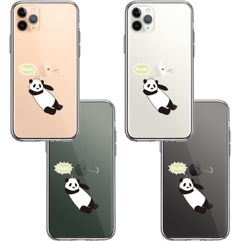 iPhone11pro case clear .. Panda direct .ouch smartphone case side soft the back side hard hybrid -1