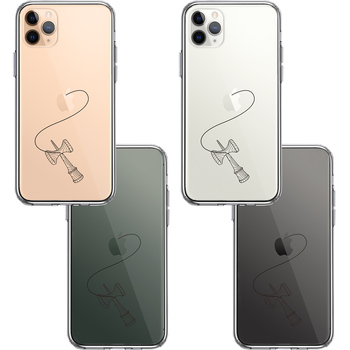 iPhone11pro ケース クリア けん玉 2 スマホケース 側面ソフト 背面ハード ハイブリッド-1