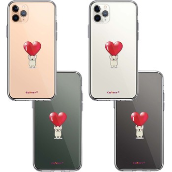iPhone11pro ケース クリア コアラ ハート 重量挙げ スマホケース 側面ソフト 背面ハード ハイブリッド-1