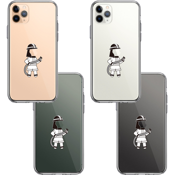 iPhone11pro ケース クリア お仕事 職業 消防士 スマホケース 側面ソフト 背面ハード ハイブリッド-1