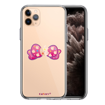 iPhone11pro case clear apple . Ribon smartphone case side soft the back side hard hybrid -0