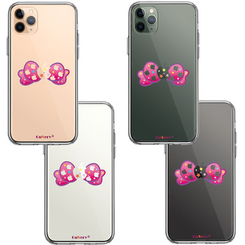 iPhone11pro case clear apple . Ribon smartphone case side soft the back side hard hybrid -1