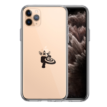 iPhone11pro ケース クリア アメリカン ヒーロー スマホケース 側面ソフト 背面ハード ハイブリッド-0