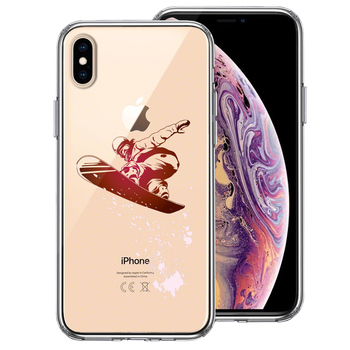 iPhoneX case iPhoneXS case shell snowboard woman smartphone case hybrid -0