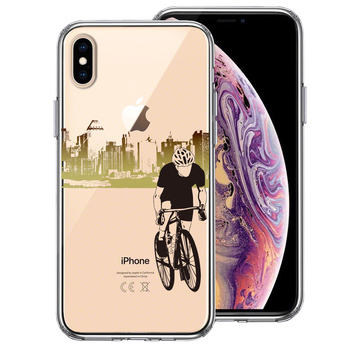 iPhoneX case iPhoneXS case shell sport cycling man .2 smartphone case hybrid -0