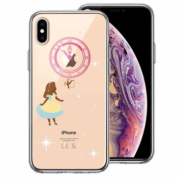 iPhoneX case iPhoneXS case Alice clock smartphone case hybrid -0