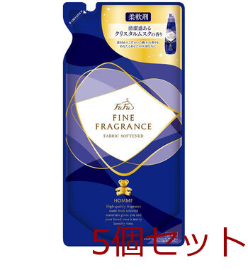  Fafa fine fragrance Homme flexible . packing change for 500mL 5 piece set -0