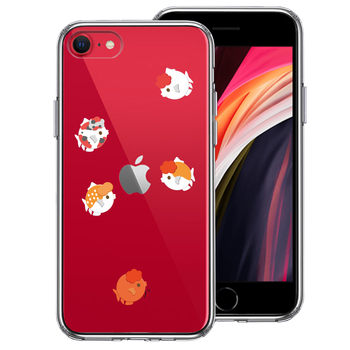 iPhoneSE ケース 第3世代 第2世代 クリア 金魚 らんちゅう スマホケース 側(cè)面ソフト 背面ハード ハイブリッド-0